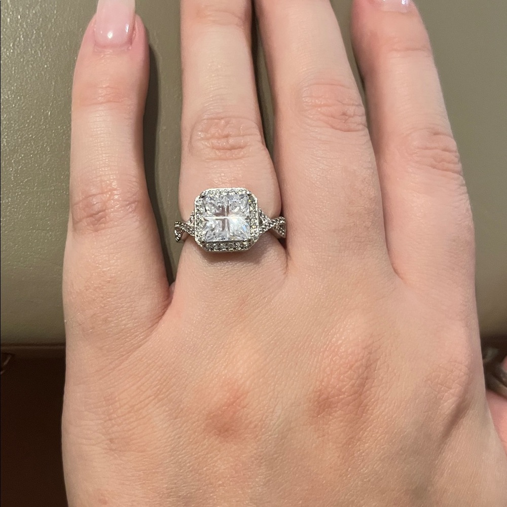 Charmed Aroma | Size 7 Square Stone Ring